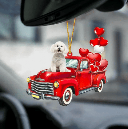 Bichon Frise Christmas Ornament, Christmas Ornament Gift, Christmas Gift, Christmas Decoration