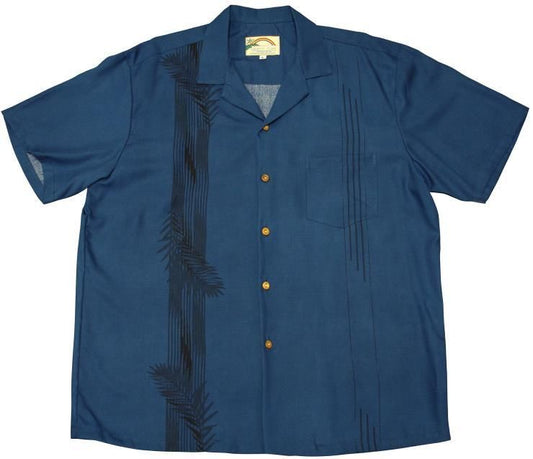 Palm Shadow Hawaiian Shirt, Hawaiian Shirt Gift, Christmas Gift