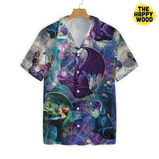 Mythology Dragon Hawaiian Shirt, Hawaiian Shirt Gift, Christmas Gift
