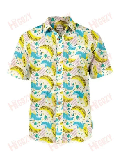 Léine Tropical na bhFear Aloha Haváís Muinchille Farraige Léinte Seanré Haváíais Patrún Léine Haváís, Bronntanas Léine Haváís, Bronntanas Nollag