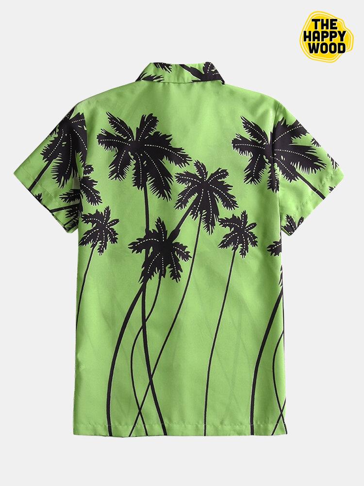 Coconut Tree Hawaiian Hawaii Shirt, Hwaiian For Gift