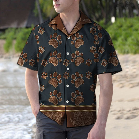 Cute Paws Hawaiian Shirt, Hwaiian For Gift