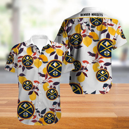 Denver Nuggets Hawaiian Shirt, Hawaiian Shirt Gift, Christmas Gift
