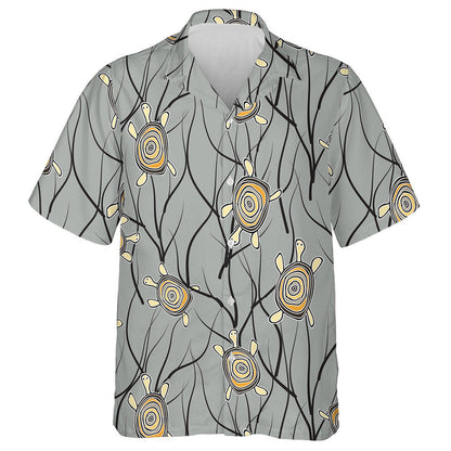 Simple Trendy Turtle And Clown Fish Hawaiian Shirt,Hawaiian Shirt Gift, Christmas Gift