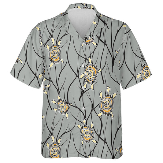 Simple Trendy Turtle And Clown Fish Hawaiian Shirt,Hawaiian Shirt Gift, Christmas Gift