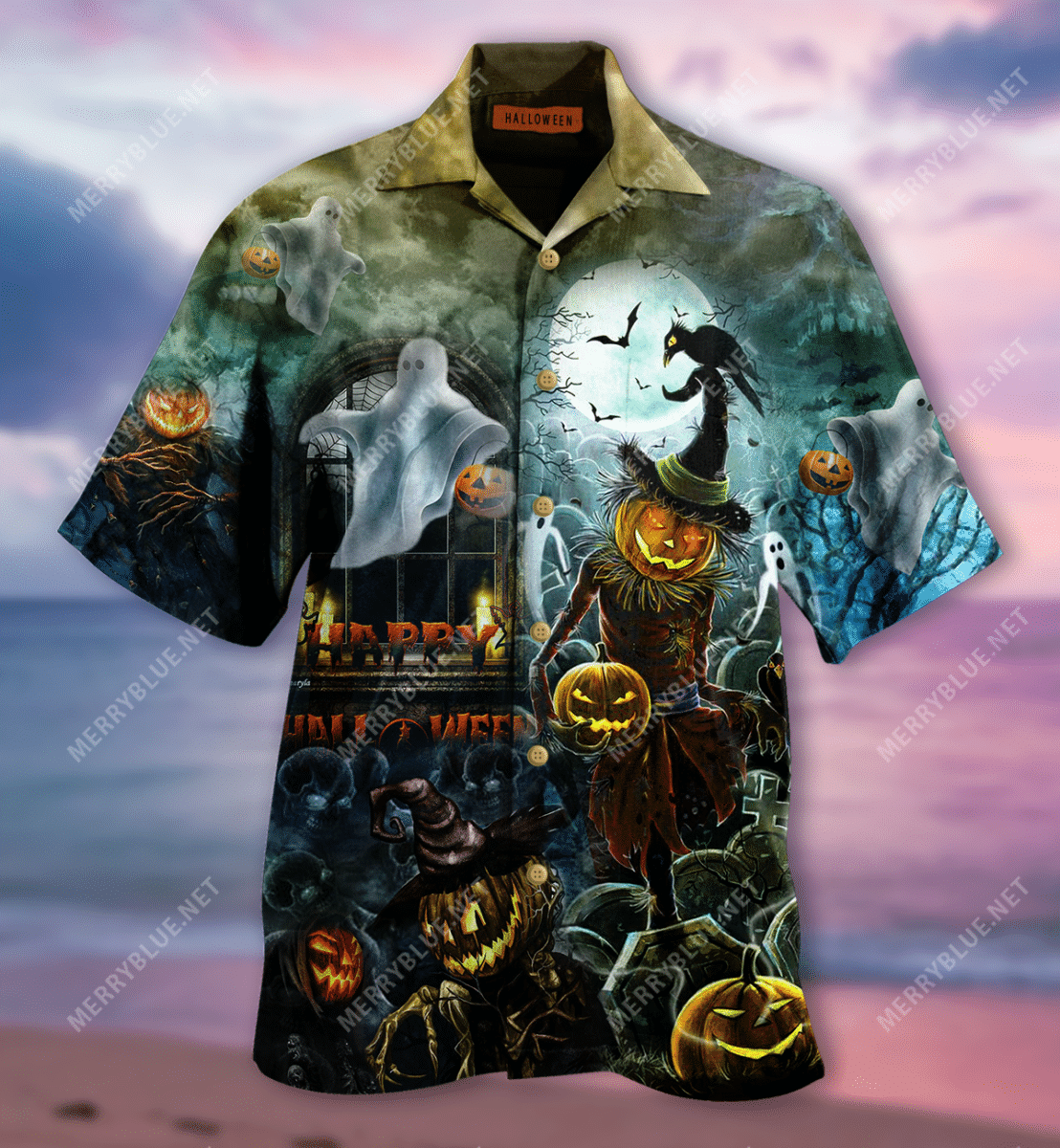 Buy Everyday Is Halloween Hawaiian Shirt-Hawaiian Shirt Gift, Christmas Gift
