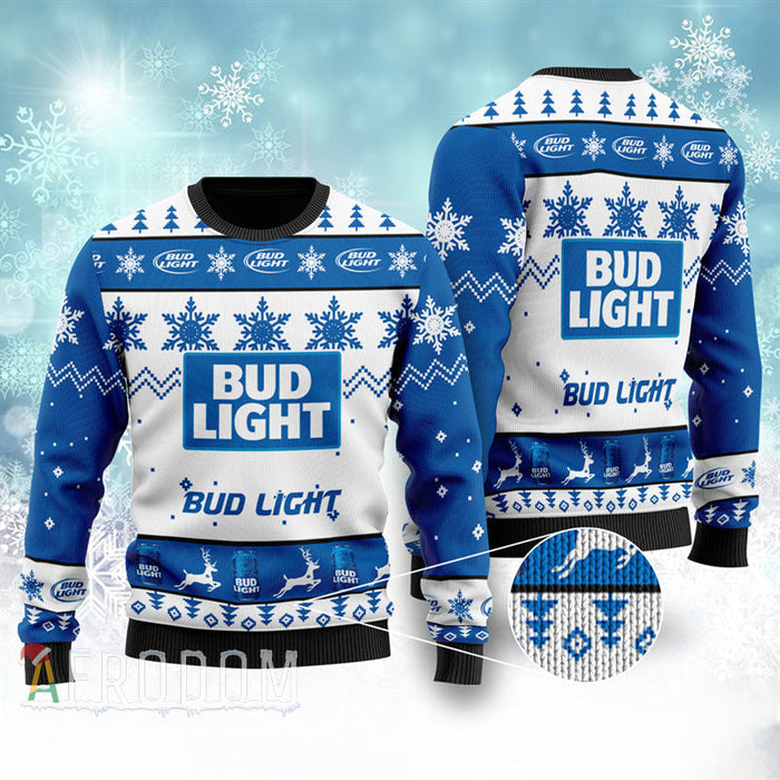 Bud Light Ugly Christmas Sweater,Christmas Ugly Sweater,Christmas Gift,Gift Christmas 2022