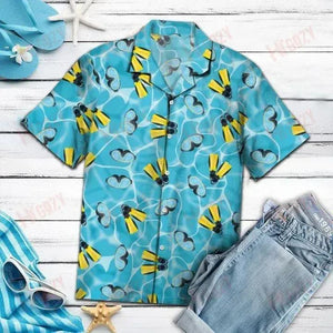 Amazing Scuba Diving - Hawaiian Shirt Vacation Short Sleeve Tactical Hawaiian Shirt Crazy Shirts Hawaii, Christmas Gift