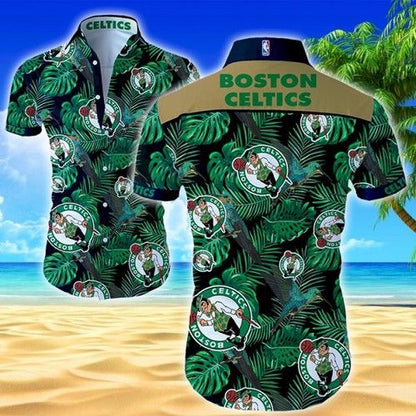 Boston Celtics Hawaiian Shirt, Hawaiian Shirt Gift, Christmas Gift