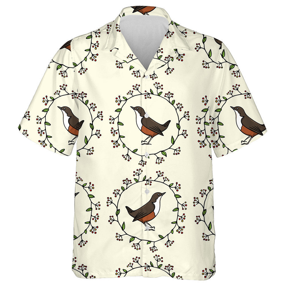 Éin Mhílse i bhfleasc bláthanna le duilleoga agus caora Léine haváíais, bronntanas Léine haváíais, bronntanas Nollag