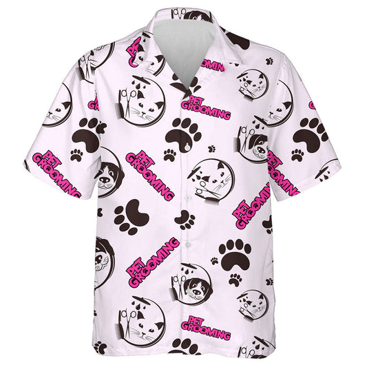 Beagle Dog Pet Grooming And Washing Hawaiian Shirt, Hawaiian For Gift