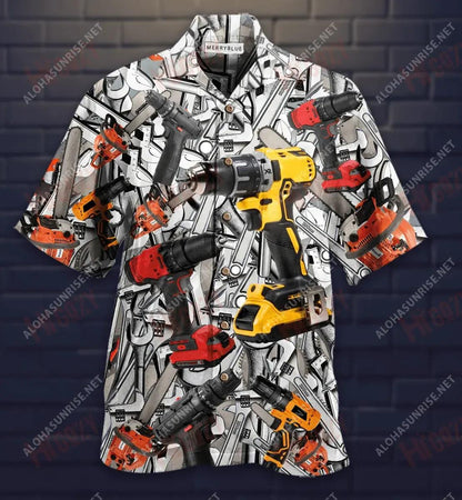 Táim Anseo De bharr gur Bhris tú É Meicneoir Unisex Léine Haváís Aigéan Muinchille Gearr Oirbheartaíochta Léinte haváís Léinte Greannmhar Haváís, Léine Haváís Bronntanas, Bronntanas Nollag