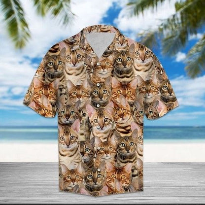 Bengal Hawaiian Shirt Summer,Hawaiian Shirt Gift, Christmas Gift