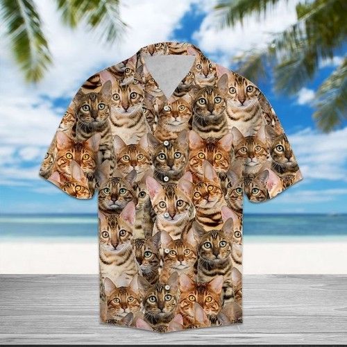 Bengal Hawaiian Shirt Summer,Hawaiian Shirt Gift, Christmas Gift