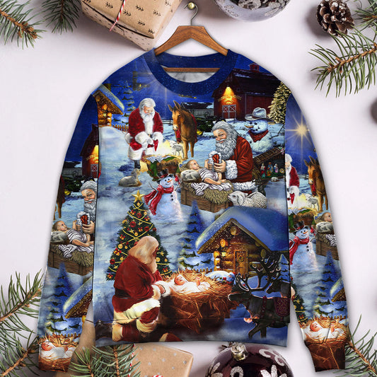 Christmas Jesus Is The Best Gift Ever Ugly Christmas Sweater, Christmas Ugly Sweater, Christmas Gift, Gift Christmas 2024