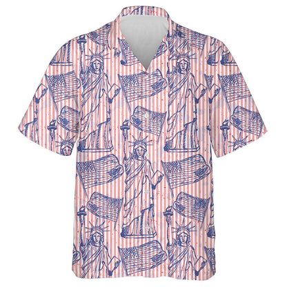 Sceitseáil Imlíne Ghorm Gheobhaidh dream eile Dealbh na Saoirse agus Léine Haváíe Bratach, Bronntanas Léine Haváíais, Bronntanas Nollag