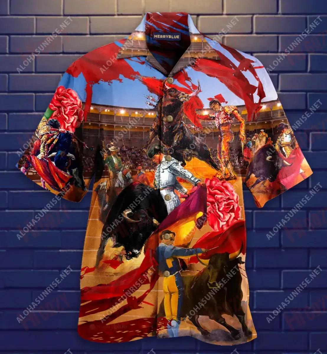 Seo Mar Le Troid i gCoinne Tarbh Léine Haváise Unisex Laethanta Saoire Muinchille Gearr Léinte Haváís Seanréalta Léine Greannmhar Haváí, Bronntanas Léine Haváís, Bronntanas Nollag