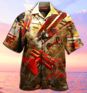 Amazing Airplanes Unisex Hawaiian Shirt, Hawaiian Shirt Gift, Christmas Gift