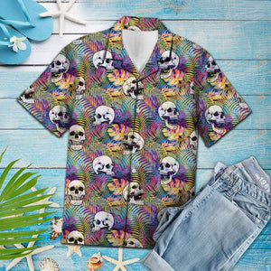 Amazing Skulls - Hawaiian Shirt, Hawaiian Shirt Gift, Christmas Gift