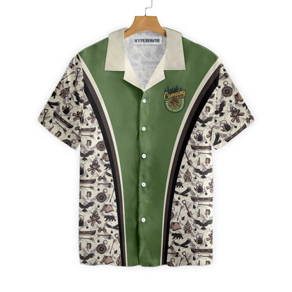 Keep Calm And Go Camping Hawaiian Shirt, Hawaiian Shirt Gift, Christmas Gift