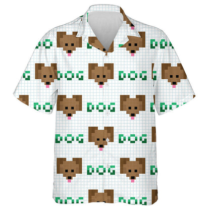 Aghaidh picteilíní Donn Ó Beagle Ar Sheiceáil Cúlra Léine Haváíais, Bronntanas Léine Haváíais, Bronntanas Nollag