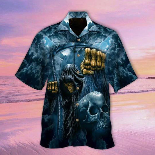 Holder Of Life The Death Smoke Sky Hawaiian Shirt, Hawaiian Shirt Gift, Christmas Gift