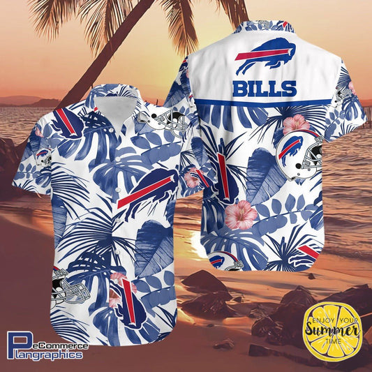 Buffalo Bills Aloha Shirt Hawaiian Aloha Shirt Hawaiian Shorts Beach Short Shirt,Hawaiian Shirt Gift, Christmas Gift