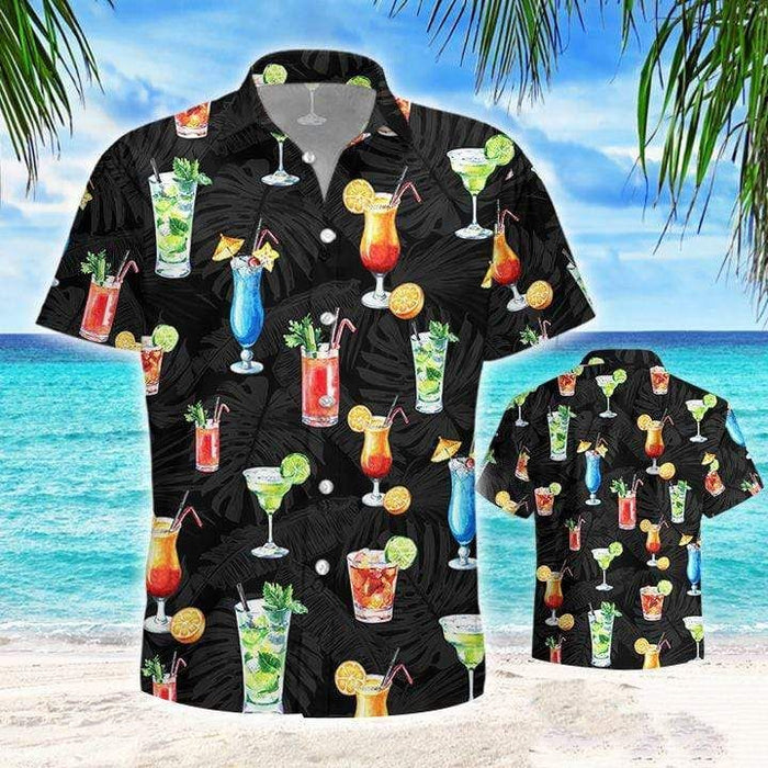 Drinking Juice Hawaiian Shirts, Hawaiian Shirt Gift, Christmas Gift