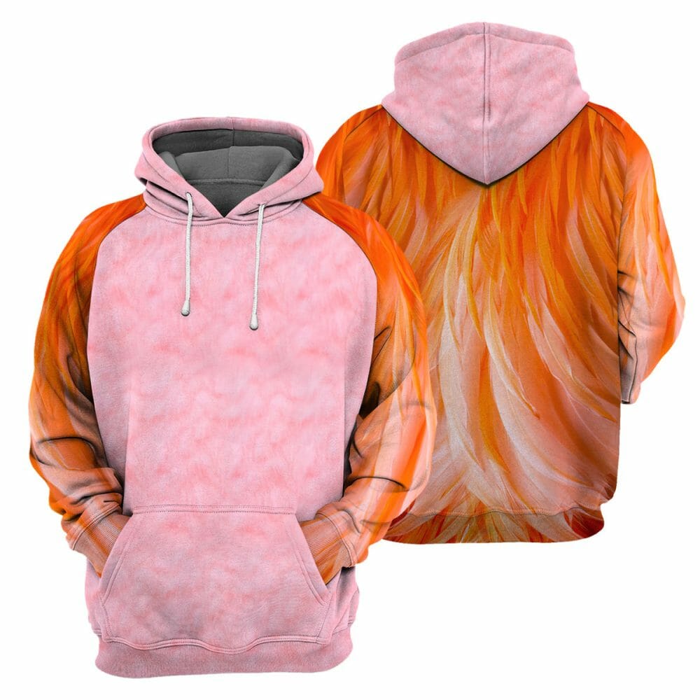 Flamingo - 3D All Over Printed Shirt Tshirt Hoodie Apparel