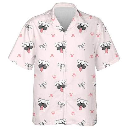 Aghaidheanna Madraí Álainn I Stíl Chartúin Léine Haváís, Bronntanas Léine Haváí, Bronntanas Nollag