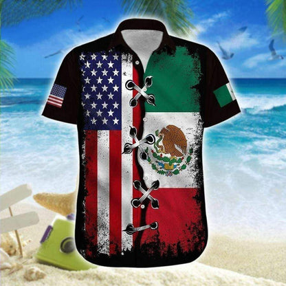 Téama Meiriceá agus Meicsiceo Dearadh Brat Iolair Léine Haváís, Bronntanas Léine Haváíais, Bronntanas Nollag