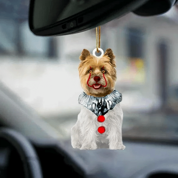 Cairn Terrier Christmas Ornament, Happy Christmas Ornament, Christmas Gift, Christmas Decoration