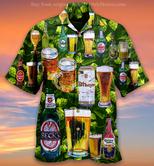 Beer Love It - Hawaiian Shirt ,Hawaiian Shirt Gift, Christmas Gift