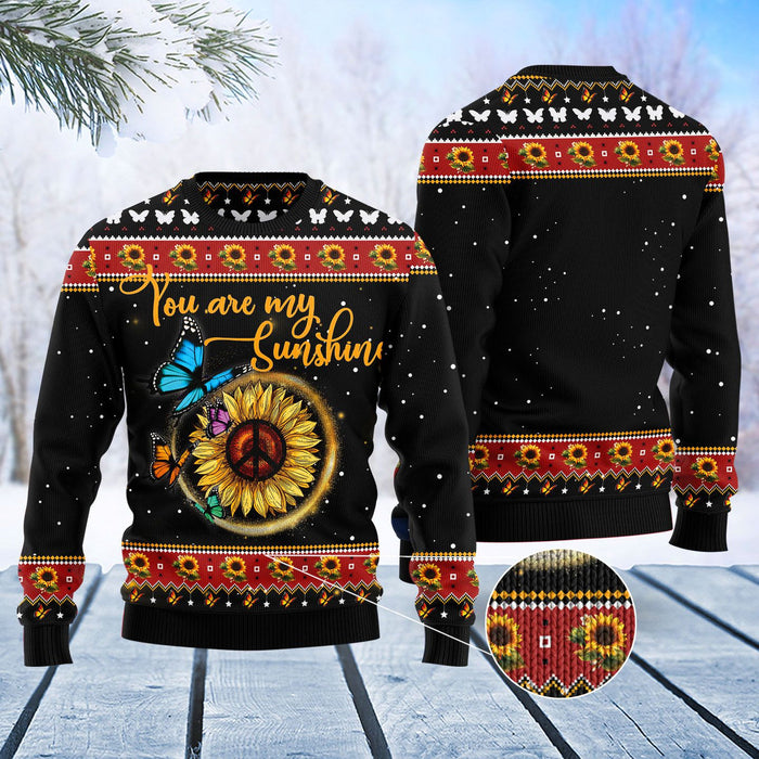 Butterfly Sunshine Ugly Christmas Yall Ugly Christmas Sweater, Christmas Ugly Sweater,Christmas Gift,Gift Christmas 2022