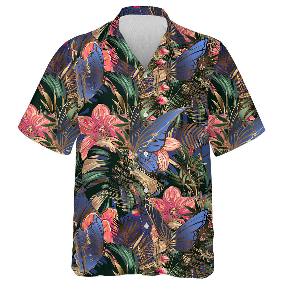 Téama Duilleoga Trópaiceacha Órga le Magairlíní agus Féileacáin Léine Haváís, Bronntanas Léine Haváís, Bronntanas Nollag