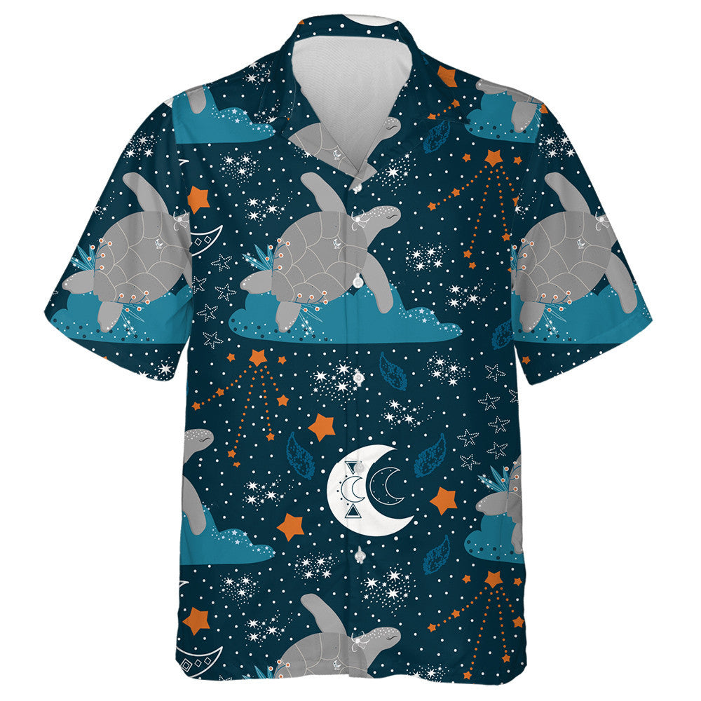 Turtar Farraige Ar Scamall Spéir Starry Le Léine Haváís na Gealaí, Bronntanas Léine Haváíais, Bronntanas Nollag