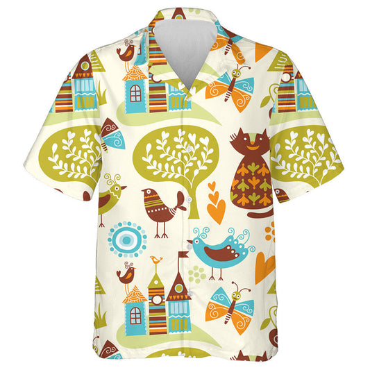 Téama an Earraigh Cartún Ainmhithe Féileacán Agus Scéal Sióg Léine Haváís, Bronntanas Léine Haváís, Bronntanas Nollag