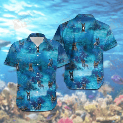 Find Diving French Bulldog Hawaiian Shirt_Hawaiian Shirt Gift, Christmas Gift
