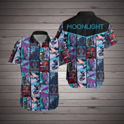 Moon Light Hawaiian Shirt, Hawaiian Shirt Gift, Christmas Gift
