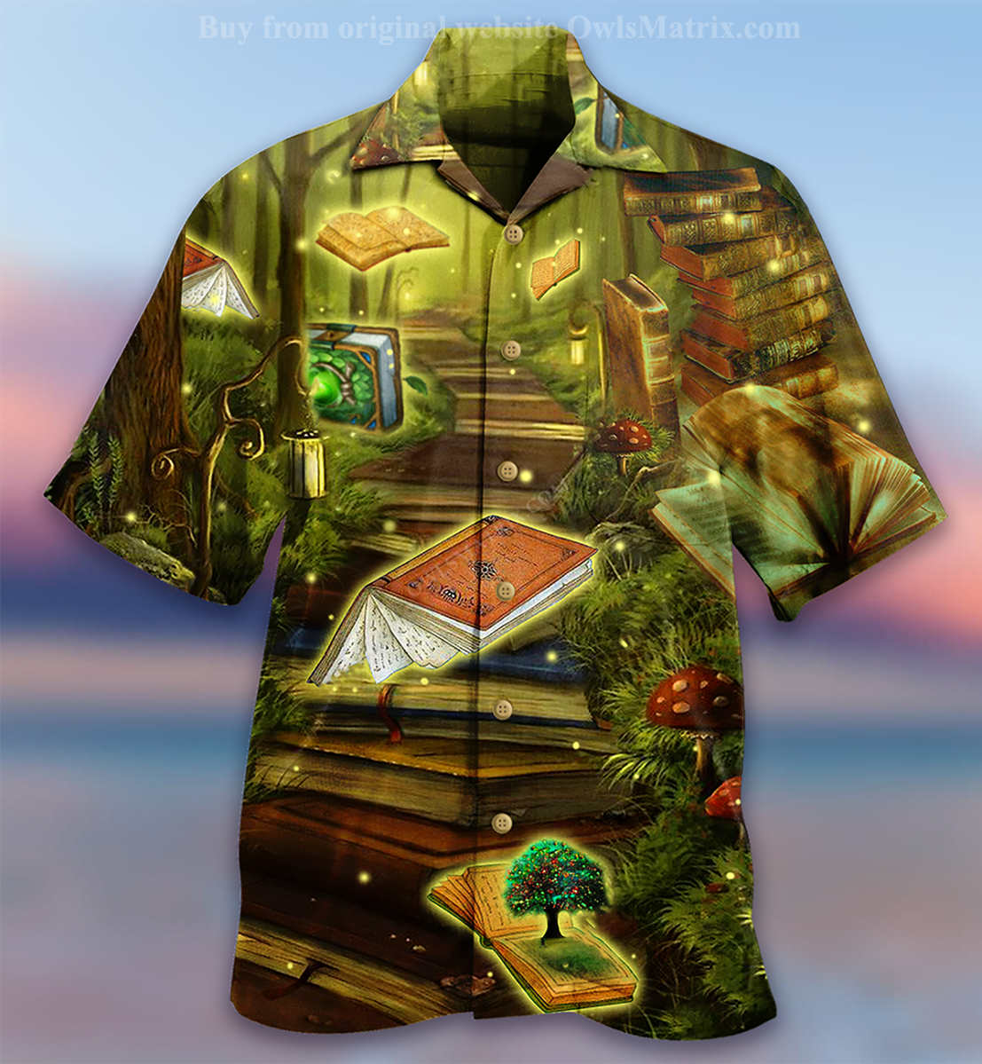 Books Magic Fly - Hawaiian Shirt,Hawaiian Shirt Gift, Christmas Gift