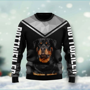 Rottweiler unisex womens & mens, couples matching, friends, funny family ugly christmas holiday sweater gifts,Christmas Ugly Sweater