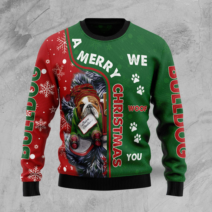 Bulldog Ugly Christmas Sweater,Christmas Ugly Sweater,Christmas Gift,Gift Christmas 2022