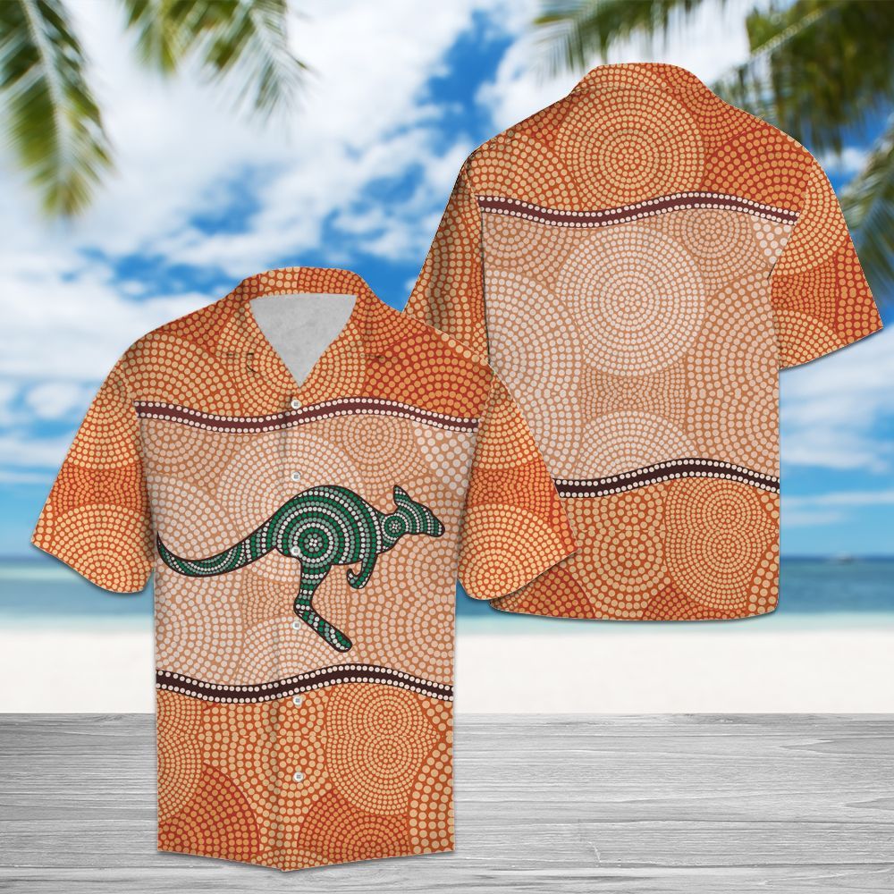 Kangaroo H1910 - Hawaiian Shirt, Hawaiian Shirt Gift, Christmas Gift
