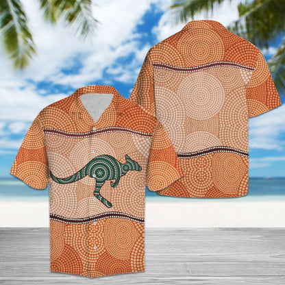 Kangaroo H1910 - Hawaiian Shirt, Hawaiian Shirt Gift, Christmas Gift