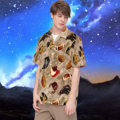 Dearadh Patrún Peile Clasaiceach Léine haváíais, Haváís Le Bronntanas