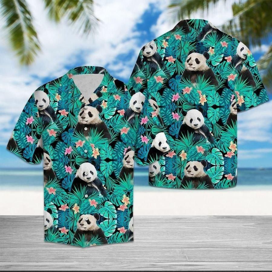 Find Panda Tropical Hawaiian Shirt_ Hawaiian Shirt Gift, Christmas Gift