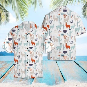 Amazing Llama Hawaiian Shirt Summer, Hawaiian Shirt Gift, Christmas Gift