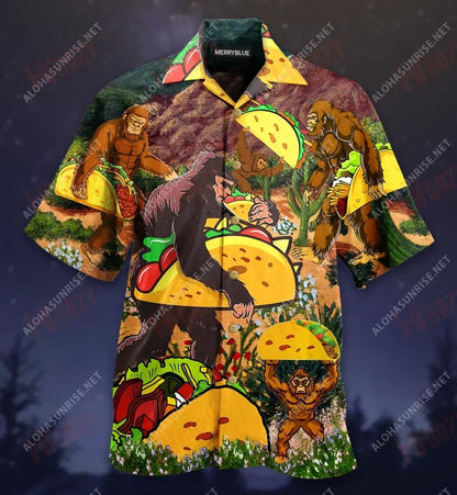 Tá sé Delicious, Gan Roinnte Le Duine ar bith Taco Léine Haváís Caitheamh aimsire Gearr Muinchille Saincheaptha Léinte Haváís Patrún Léine Haváís, Bronntanas Léine Haváís, Bronntanas Nollag