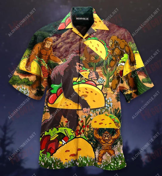 Tá sé Delicious, Gan Roinnte Le Duine ar bith Taco Léine Haváís Caitheamh aimsire Gearr Muinchille Saincheaptha Léinte Haváís Patrún Léine Haváís, Bronntanas Léine Haváís, Bronntanas Nollag