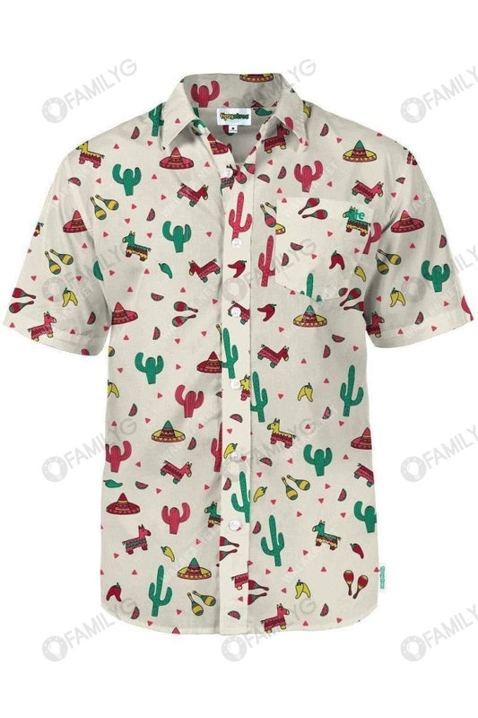 Men's Bright Hawaiian Shirts, Hawaiian Shirt Gift, Christmas Gift